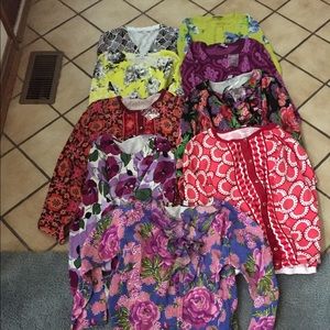 Lot of 8 Isaac Mizrahi Cardigans